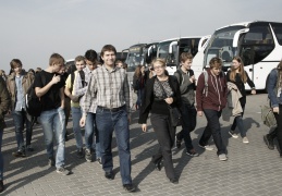 Wyjazd maturzystów do Częstochowy