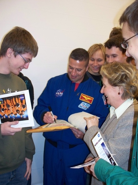 Spotkanie z astronautą George Zamka 18.11.2008  5.jpg