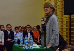 Spotkanie z Prof. Danutą Hübner